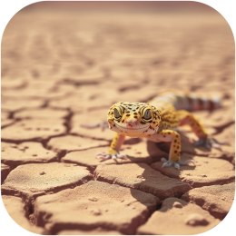 Terrario Terrario Leopard Desert 1kg - podłoże spękana ziemia pustynna