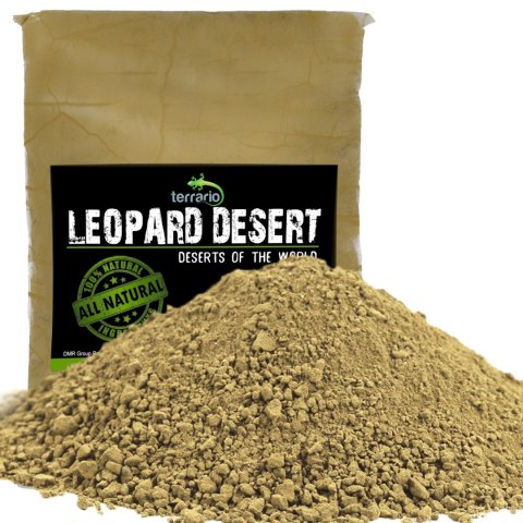 Terrario Leopard Desert 1kg - podłoże spękana ziemia pustynna Terrario