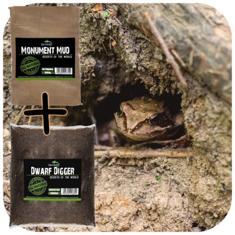 Terrario Monument Mud 1kg - mieszanka z gliną Terrario