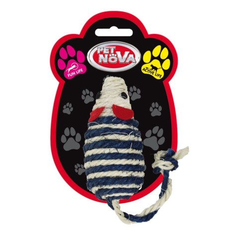 Pet Nova zabawka dla kota - myszka 10x5cm Aqua Nova