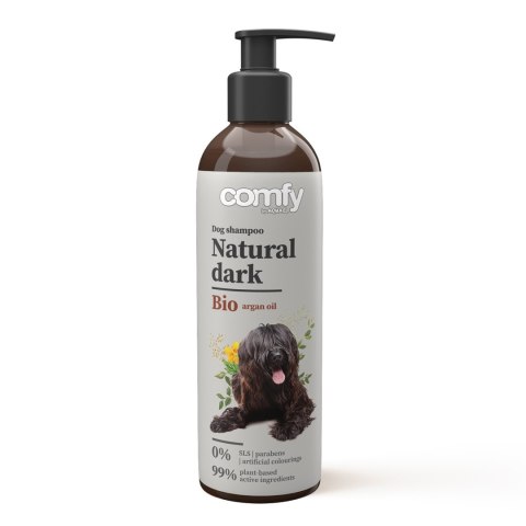 Comfy Natural Dark 250ml - naturalny szampon dla psów o ciemnej sierści Aquael