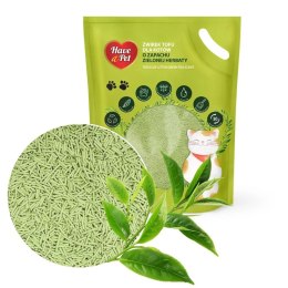 Aquael Have A Pet Tofu Cat Litter Green Tea 2,5kg - żwirek dla kotów