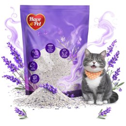 Aquael Have a Pet Żwirek Bentonitowy dla kotów o zapachu Lawendy 5kg