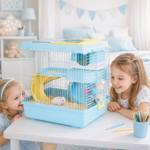 Furrever Friends Furrever Friends Miku Easy Small Blue - klatka dla małych gryzoni zestaw