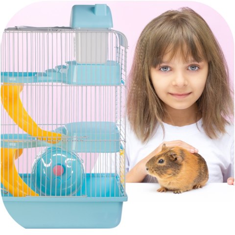 Furrever Friends Miku Skyscraper Blue - klatka dla małych gryzoni kompletny zestaw Furrever Friends