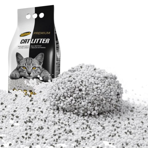 Hilton Cat Litter Carbon - żwirek bentonitowy z węglem dla kota 5l HILTON