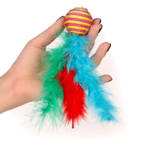HappyPet Carnival Ball Toy - zabawka dla kotów 2 szt Happypet