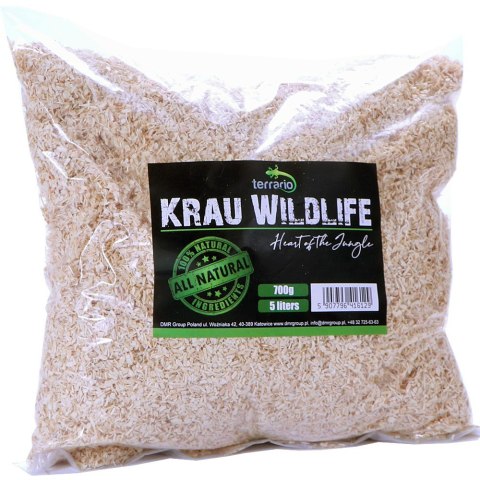 Terrario Krau Wildlife 5l - włókno drewniane Aspen / Lignocel Terrario