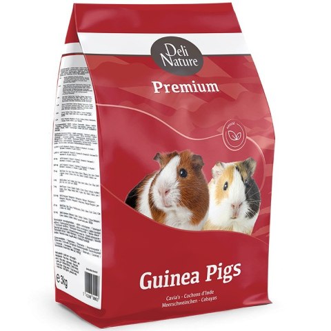Deli Nature Premium Guinea Pig - karma dla świnek morskich z wit. C 800g Deli Nature