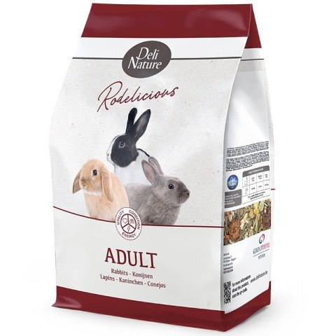 Deli Nature Rodelicious Adult Rabbits - mieszanka dla dorosłych królików 2,5kg Deli Nature