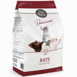 Deli Nature Rodelicious Rats - mieszanka dla szczurów owocowo-warzywna 2,5kg Deli Nature