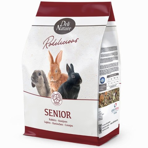 Deli Nature Rodelicious Senior Rabbits - mieszanka dla starszych królików 2,5kg Deli Nature