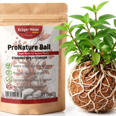 Kruger Meier ProNature Ball 10 - kulki nawozowe z biostymulatorem Kruger Meier