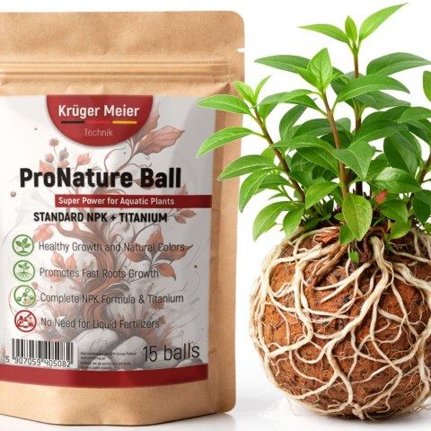 Kruger Meier ProNature Ball 15 - kulki nawozowe z biostymulatorem Kruger Meier