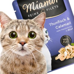 Miamor Filets Thunfisch & Calamari - tuńczyk i kalmary w galarecie 100g Miamor