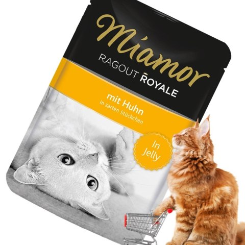 Miamor Ragout Royal - mokra karma dla kota kurczak w galarecie 100g Miamor