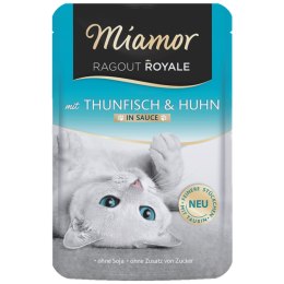 Miamor Royale mit Thunfisch & Huhn - mokra karma tuńczyk i kurczak w sosie 100g Miamor