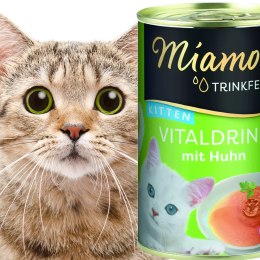 Miamor Vitaldrink Kitten - zupka dla kociąt o smaku kurczaka135ml Miamor