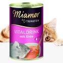 Miamor Vitaldrink mit Ente - kaczka zupka dla kotów 135ml Miamor