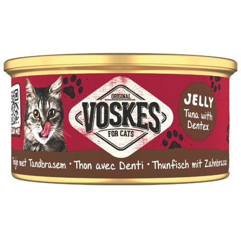 Voskes Tuna With Dentex - mokra karma dla kota tuńczyk z kielcem 85g Voskes